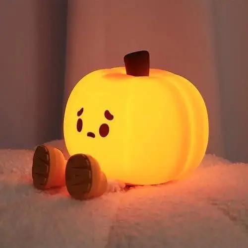 Sad Pumpkin Silicone Lamp - Loopni