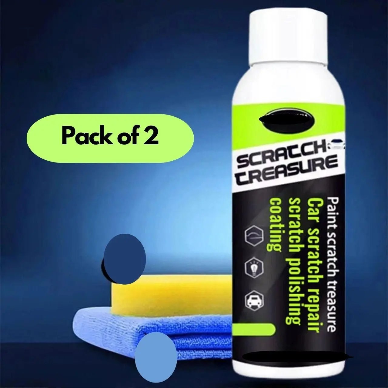 Scratch Creasure 200 ml Pack of 2 - Loopni