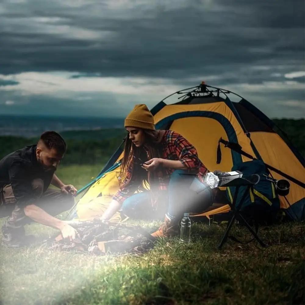 Portable Rechargeable Torch LED Flashlight - Loopni
