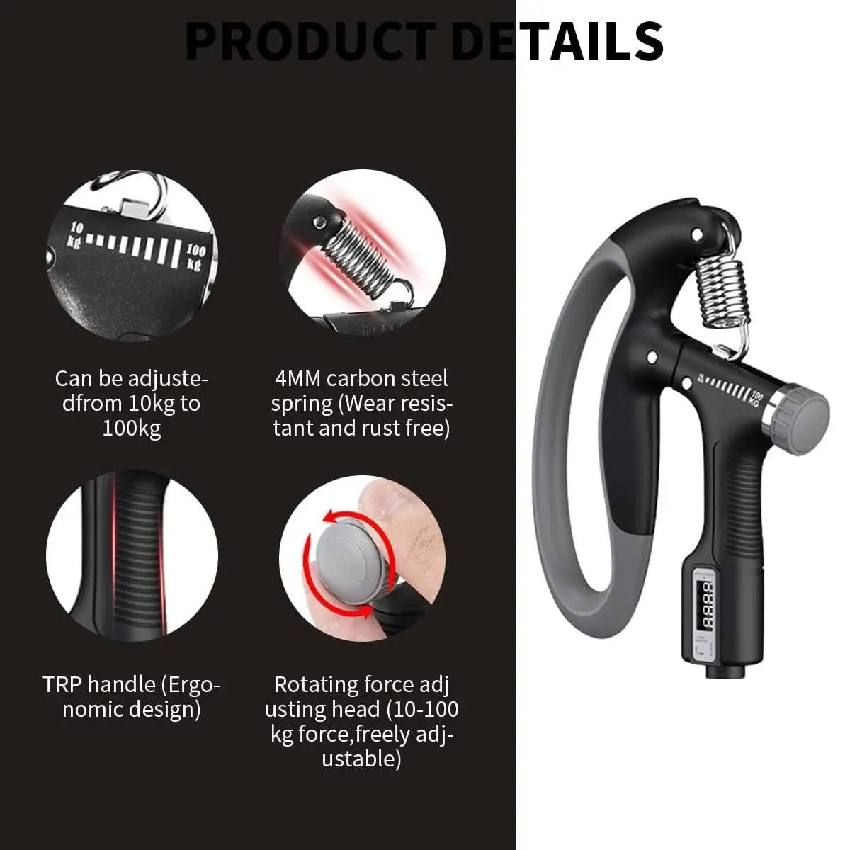 Adjustable Counting Grip - Loopni