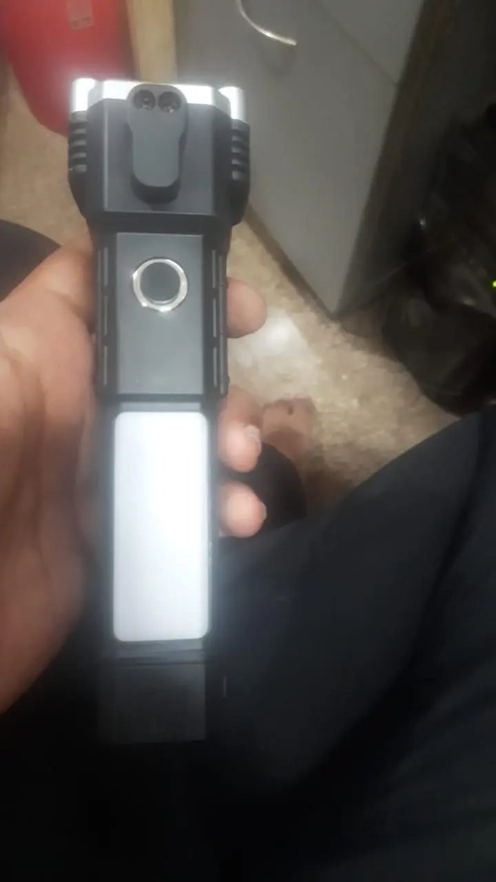 Portable Rechargeable Torch LED Flashlight - Loopni