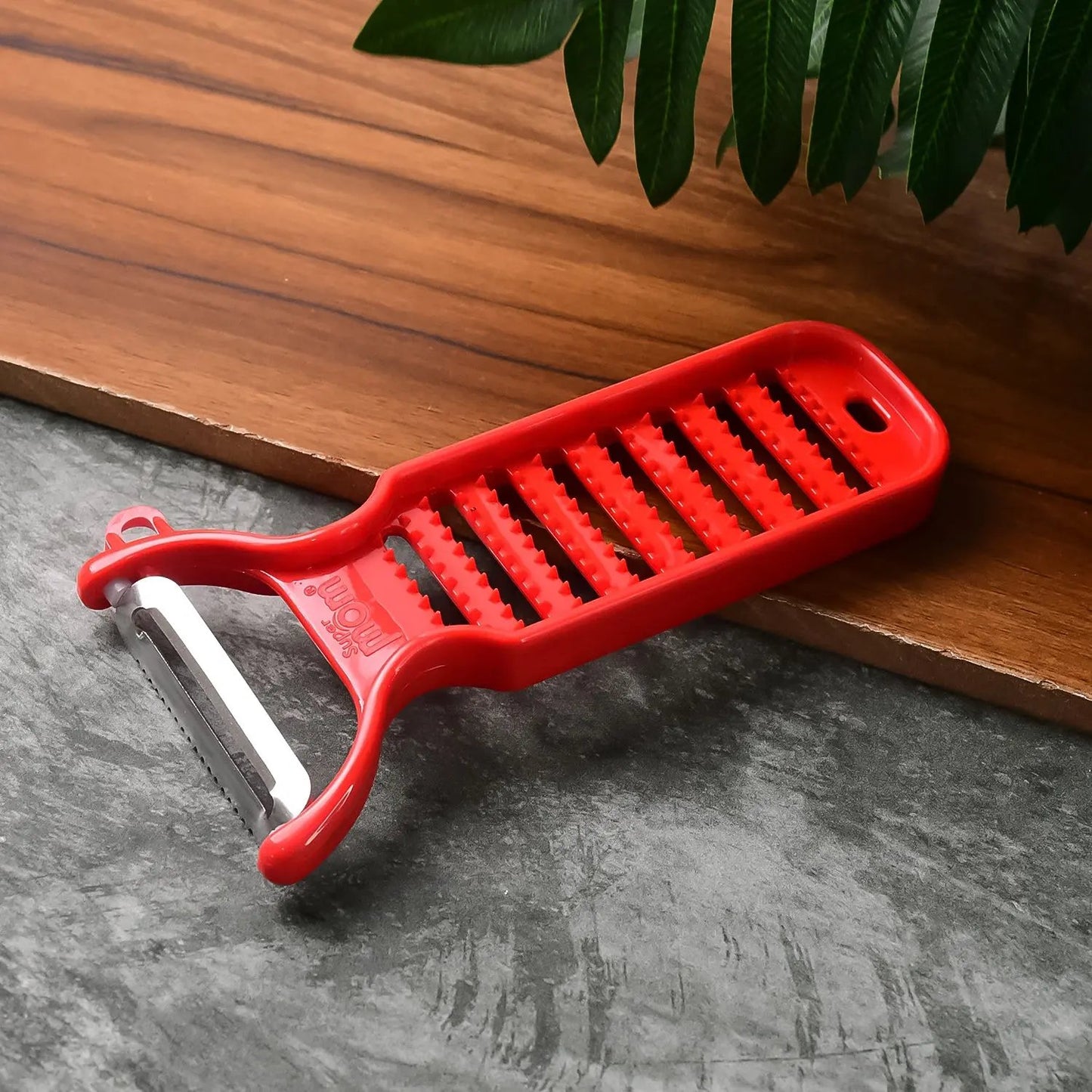 Supermom Ginger Grater And Peeler (1 Pc) - Loopni