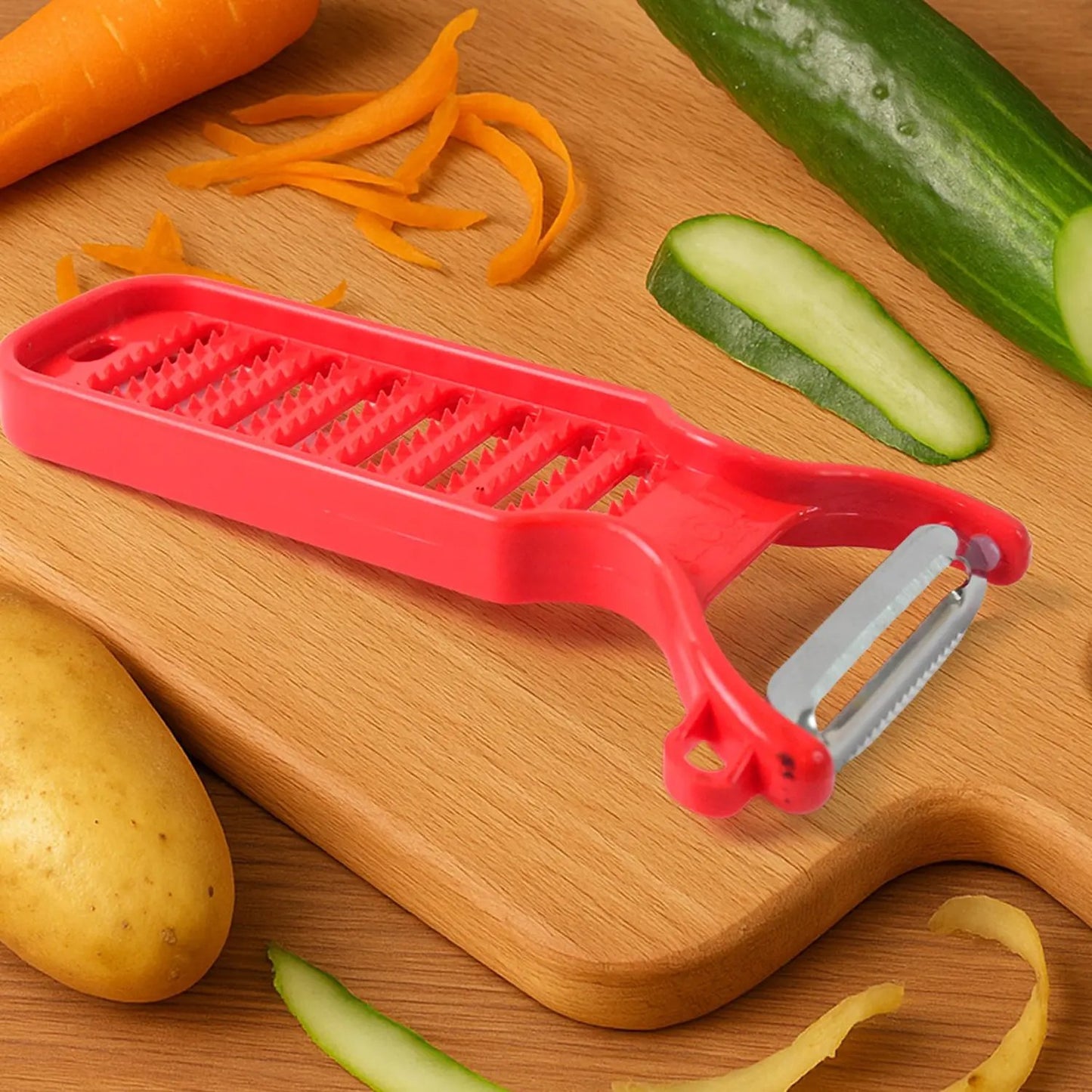 Supermom Ginger Grater And Peeler (1 Pc) - Loopni