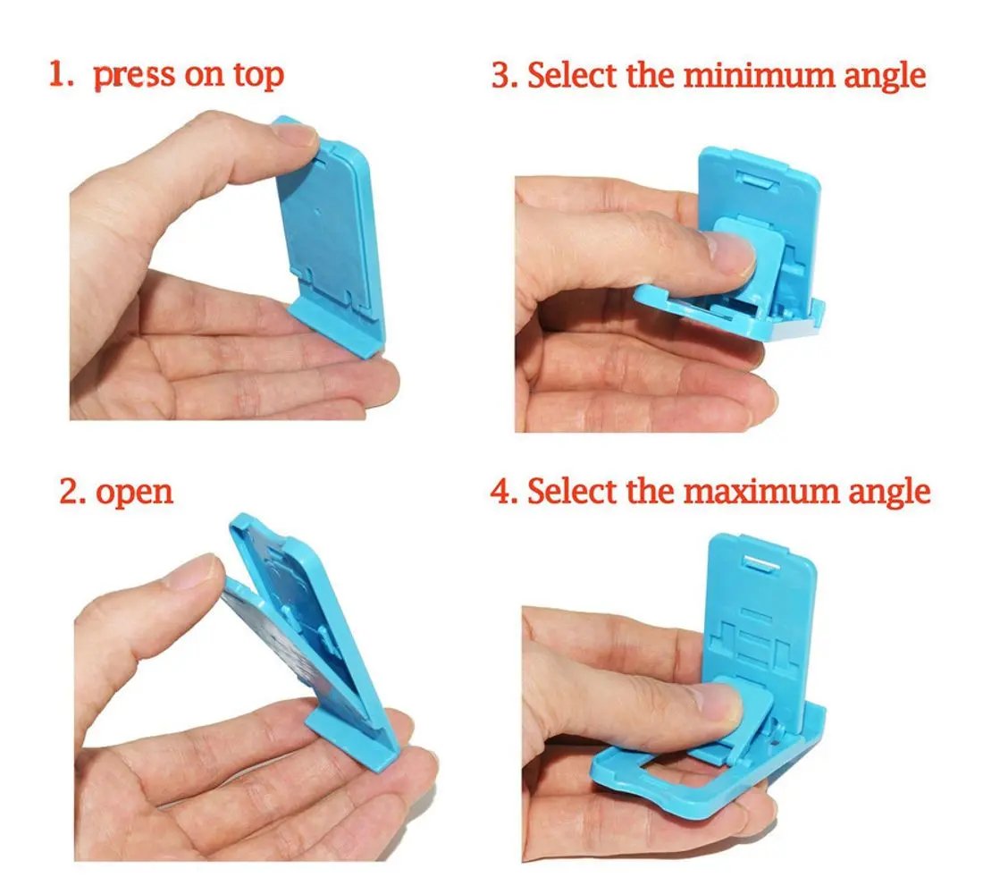 0787 Universal Portable Foldable Holder Stand For Mobile - Loopni