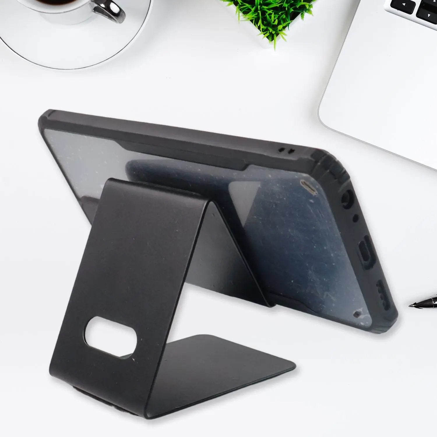 Metal Universal Mobile  Tablet Stand Holder - (1 Pc) - Loopni
