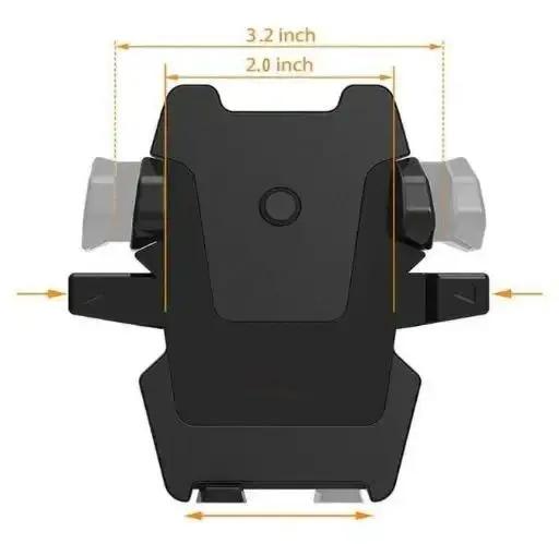 Revolex Zoom Star Pros Car Mobile Holder For Dashboard Black - Loopni