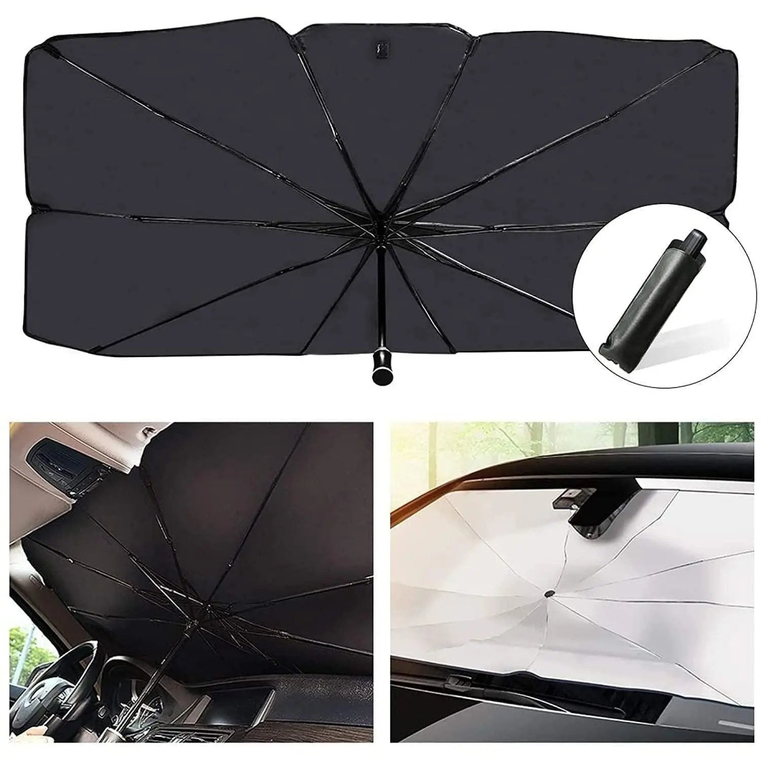 Car Windshield Sun Shade Umbrella� - Loopni