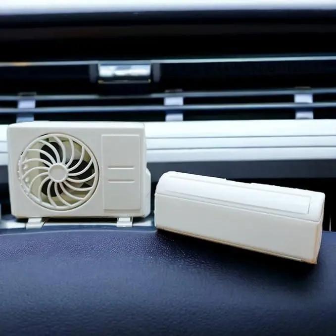 Miniature AC design Solar-Powered Car Air freshener Diffuser - Loopni