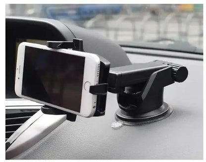 Revolex Zoom Star Pros Car Mobile Holder For Dashboard Black - Loopni