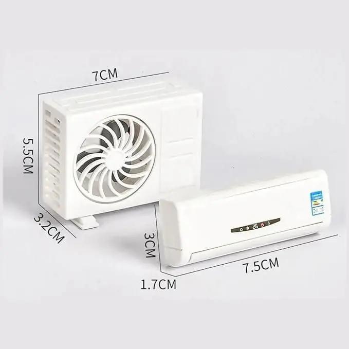 Miniature AC design Solar-Powered Car Air freshener Diffuser - Loopni