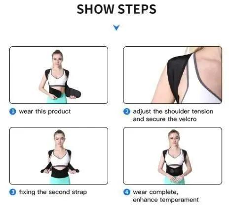 Adjustable Back Posture Corrector/ Slouching Relieve Pain Belt Women Men - Loopni