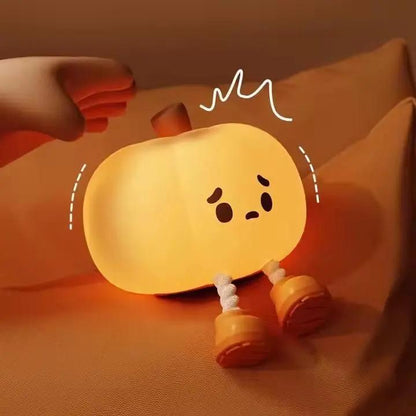 Sad Pumpkin Silicone Lamp - Loopni