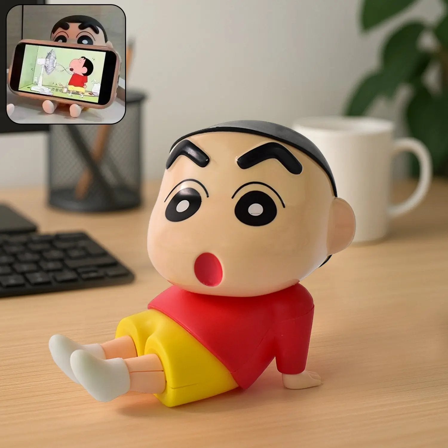 Shinchan Character Sitting Figurine (1 Pc) - Loopni