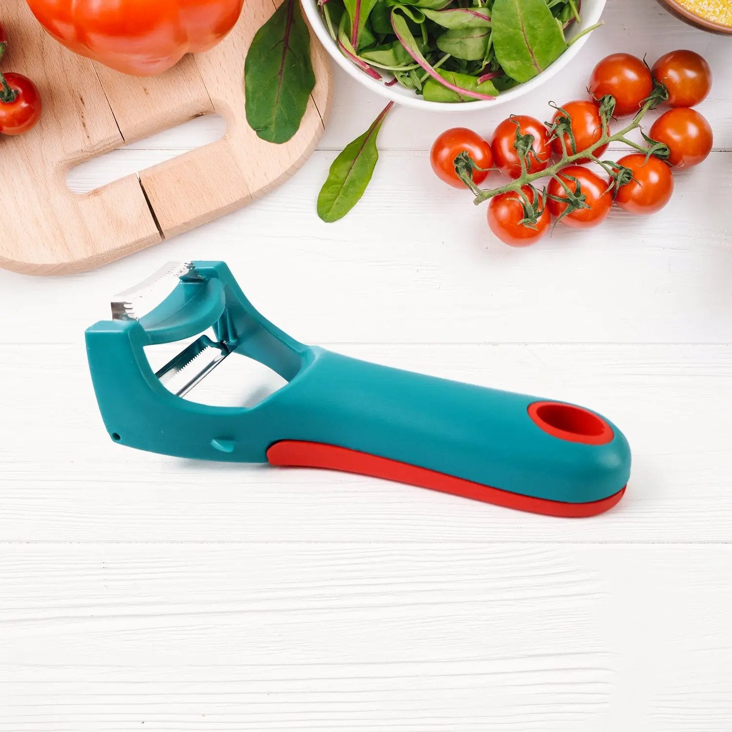 4-in-1 Multi-functional Vegetable  Fruit Peeler (1 Pc) - Loopni